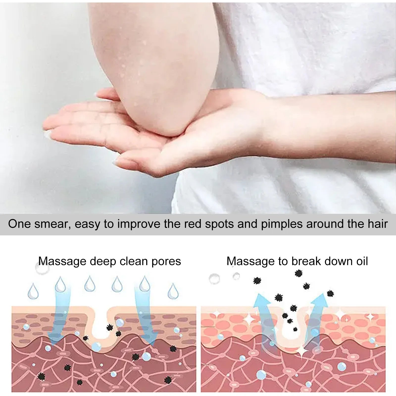 Skin Bath Oil Deep Nourishing Body Cleansing Oil – Exfoliates, Brightens & Hydrates