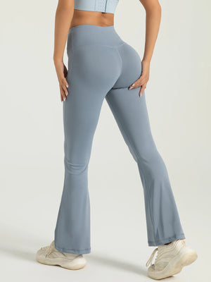 Women's High Waisted Bootcut Yoga Pants - Flared Leggings Workout Leggings