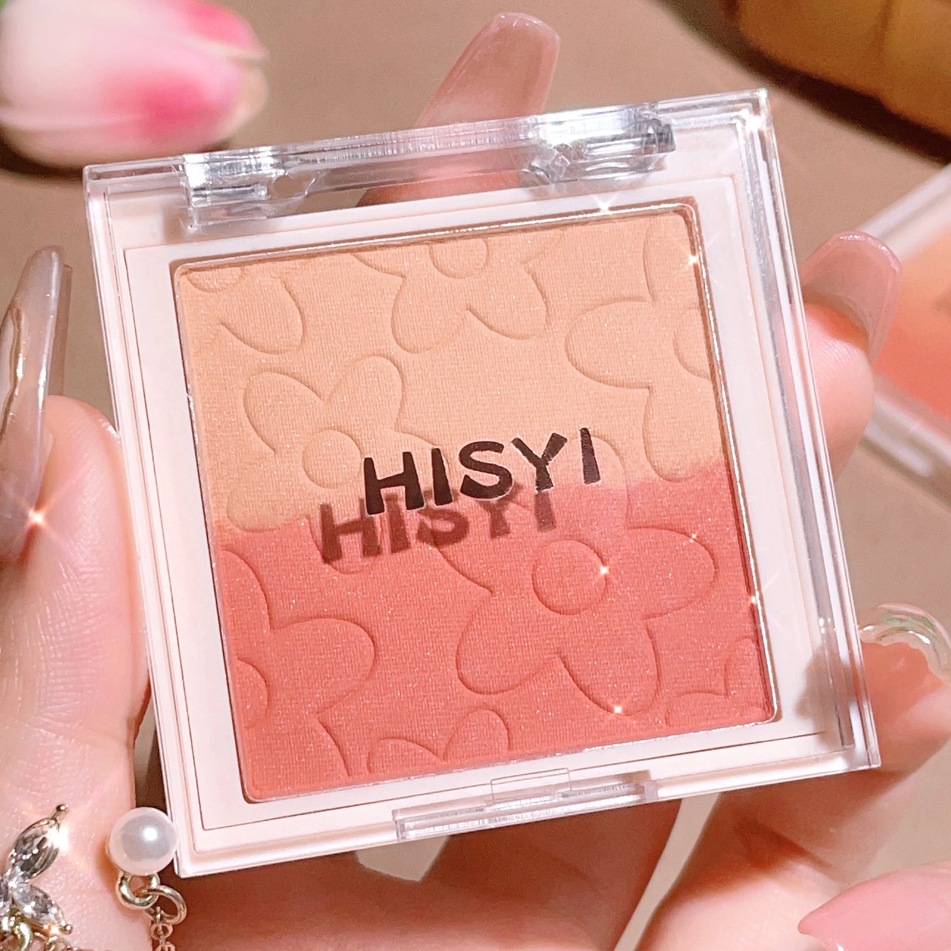 4-Color Gradient Blush Palette – Natural, Long-Lasting Cheek Color for Daily Makeup