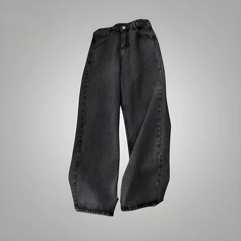 Retro Y2K Hip-Hop Wide-Leg Baggy Pants