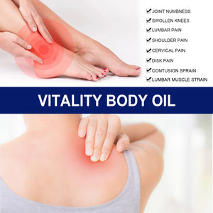 Vitality Body Oil Joint Relief Therapy Spray – Targeted Pain Relief for Back, Neck, Shoulders, Knees & Muscles