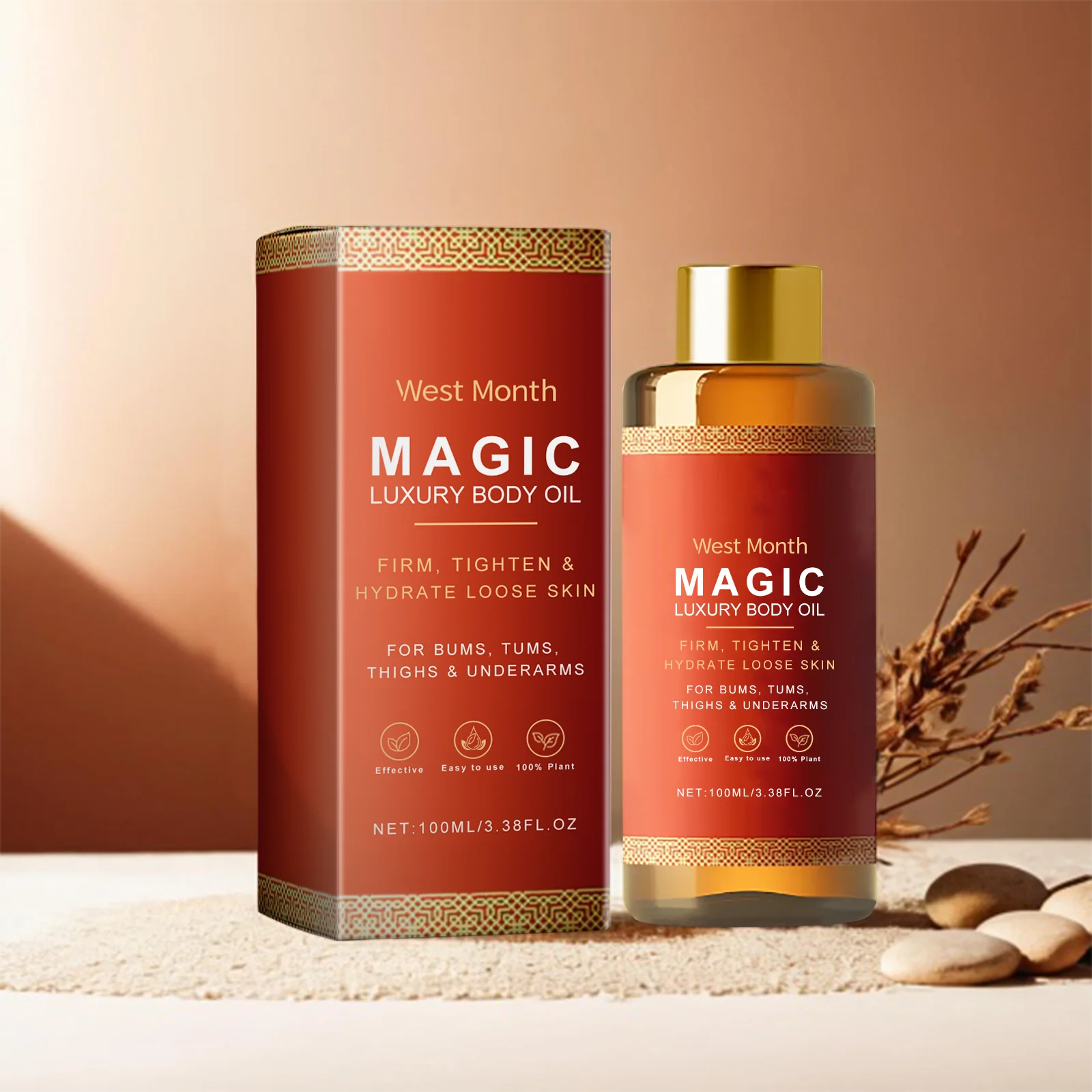 Magic Luxury Body Oil Tightening & Lifting Body Oil – Firming, Brightening & Moisturizing Skin Care Solution