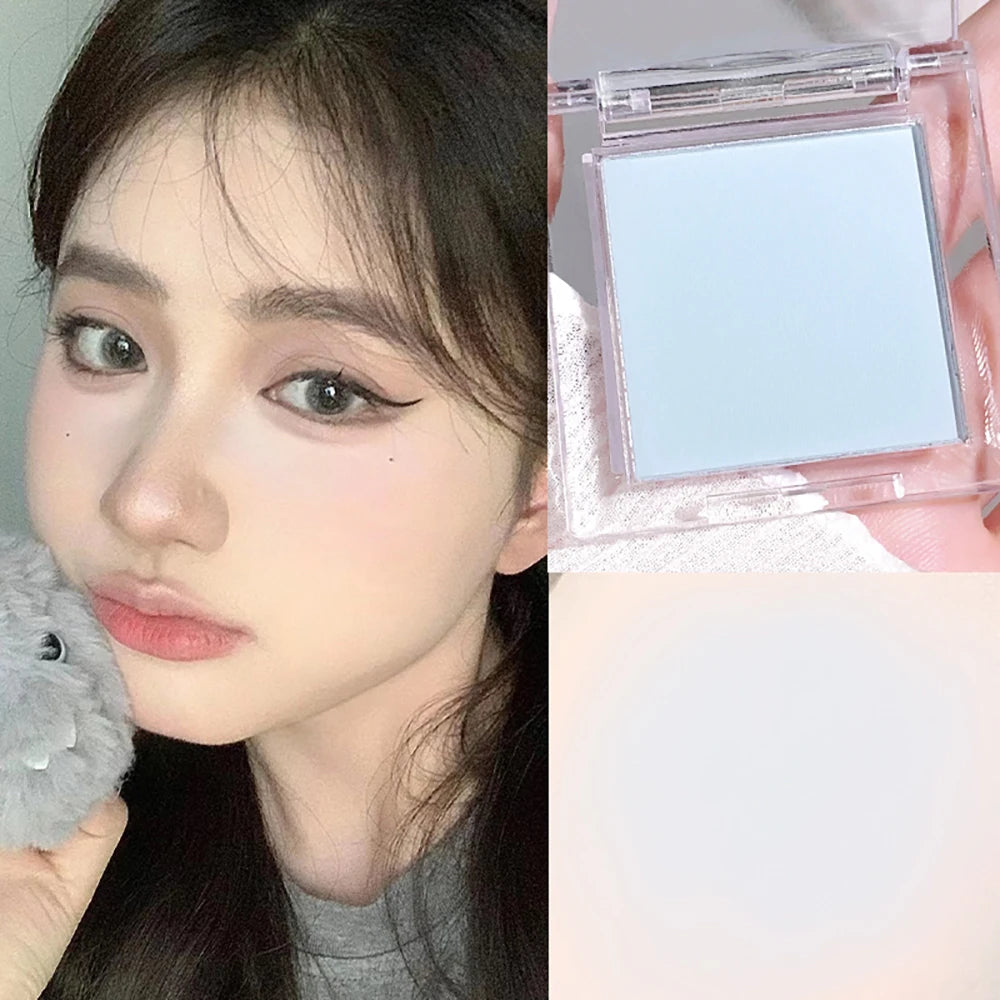 6-Color Monochrome Matte Blush Palette – Soft Peach, Pink, Purple, and Highlight Shades for a Youthful, Natural Glow